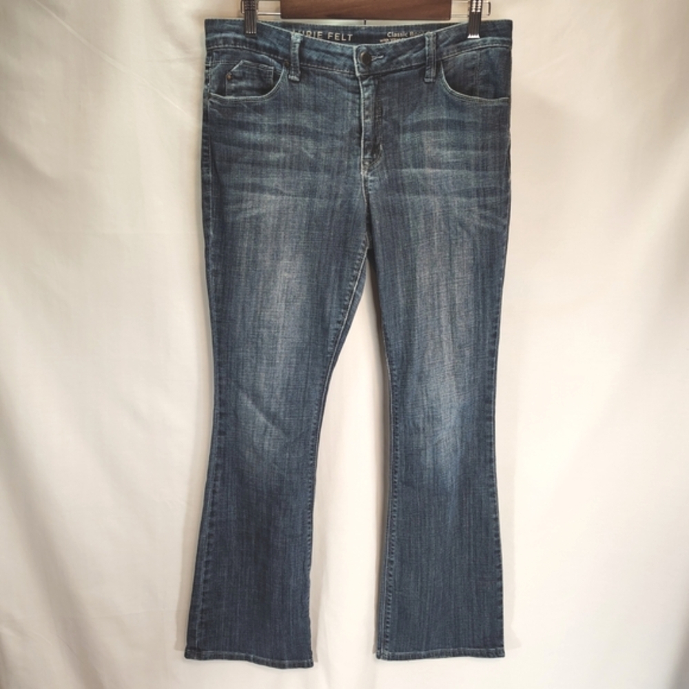 Laurie Felt Classic Boot Cut Jeans Women's Size 8